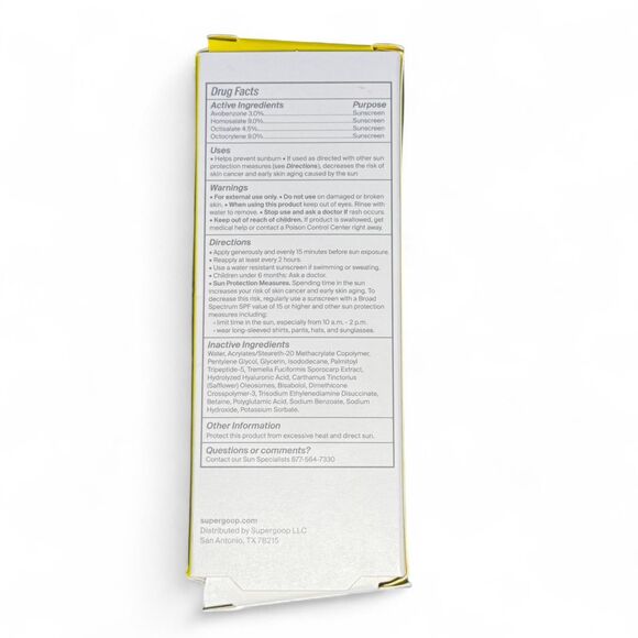 Supergoop! Dewscreen Hydrating Primer SPF 50 - NEW - Picture 6 of 7